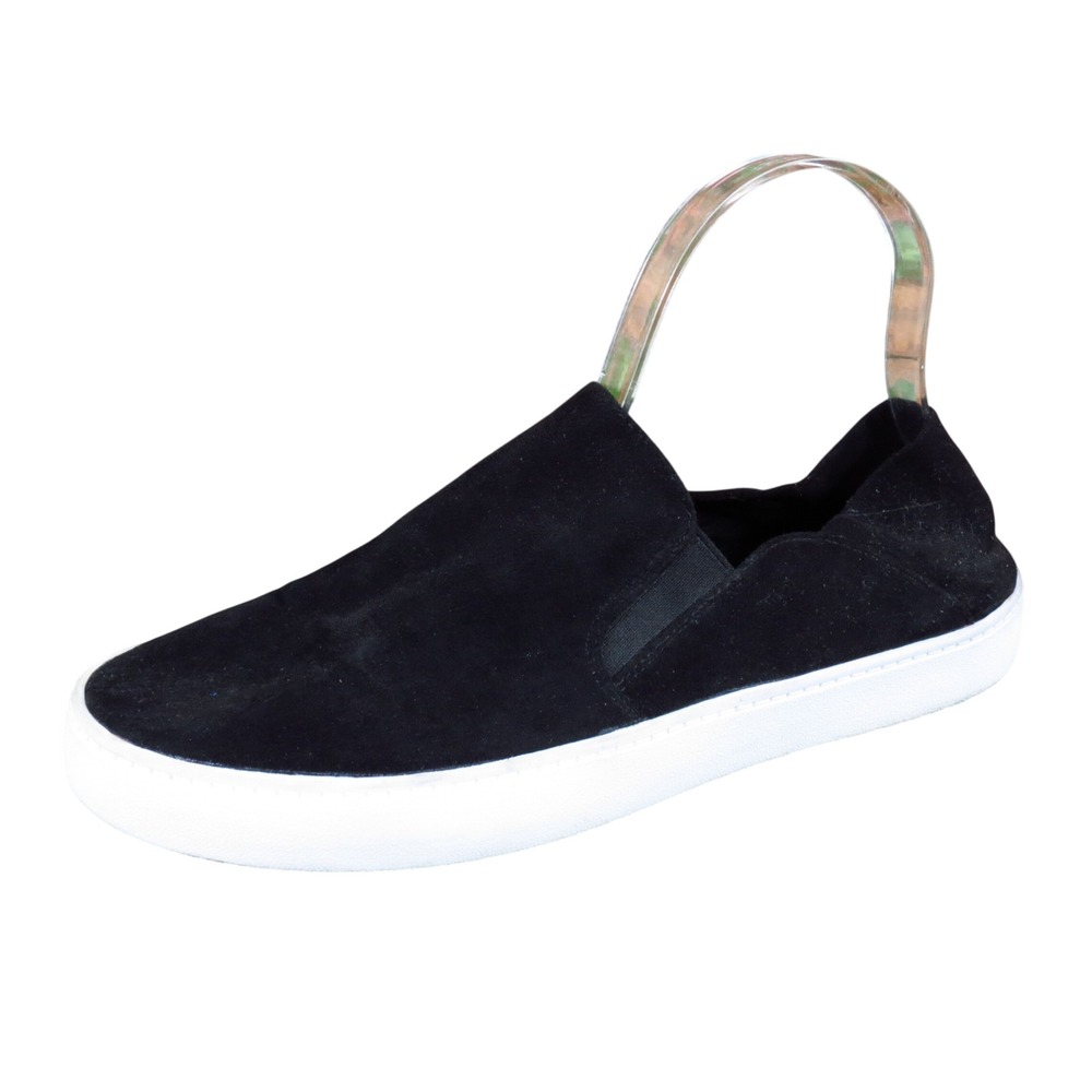 Steve Madden Fayna Women Slip On Sneaker Size 9 Walking Fashion Black Fabric